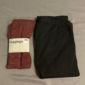Old navy leggings new never worn large
